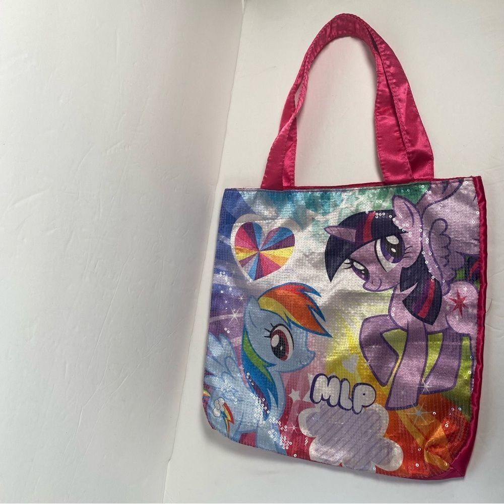 My Little Pony Sequin Double Handle Tote Bag